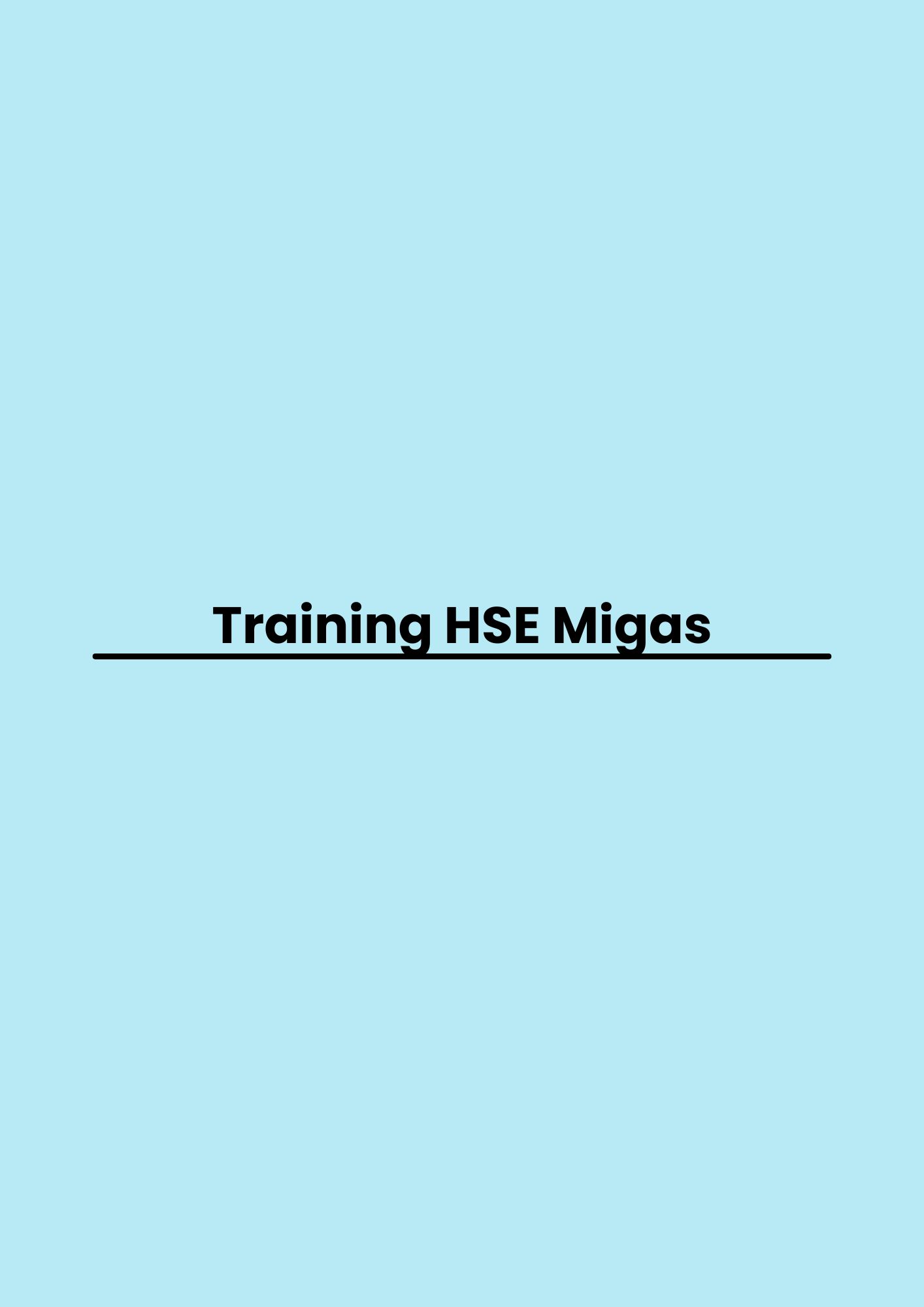 pelatihan HSE Migas di bandung