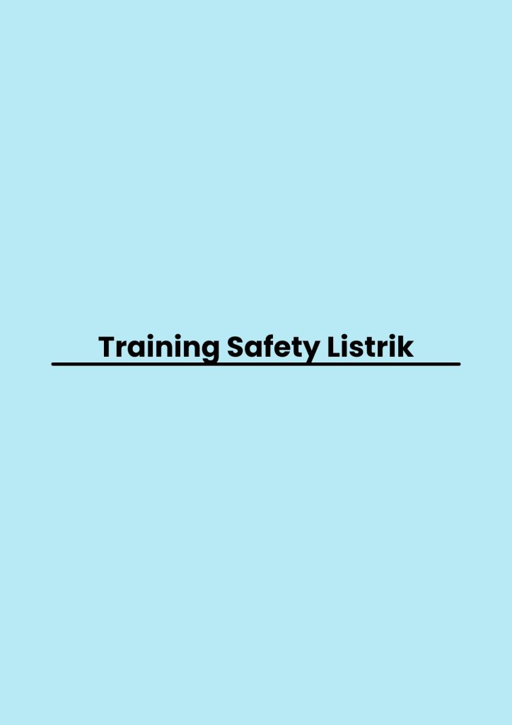pelatihan Safety Listrik di bandung