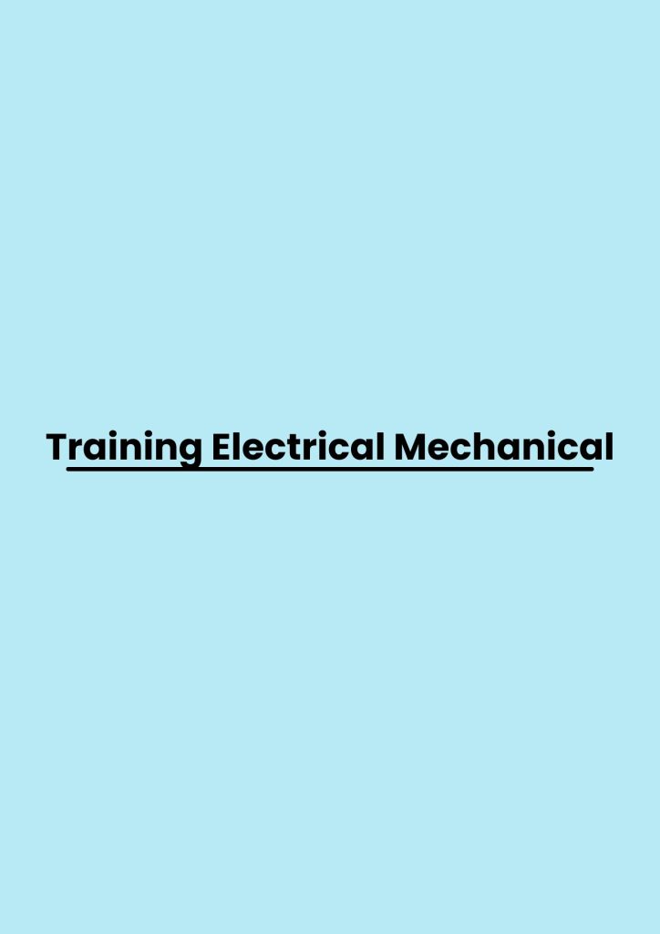 pelatihan Electrical Mechanical di bandung