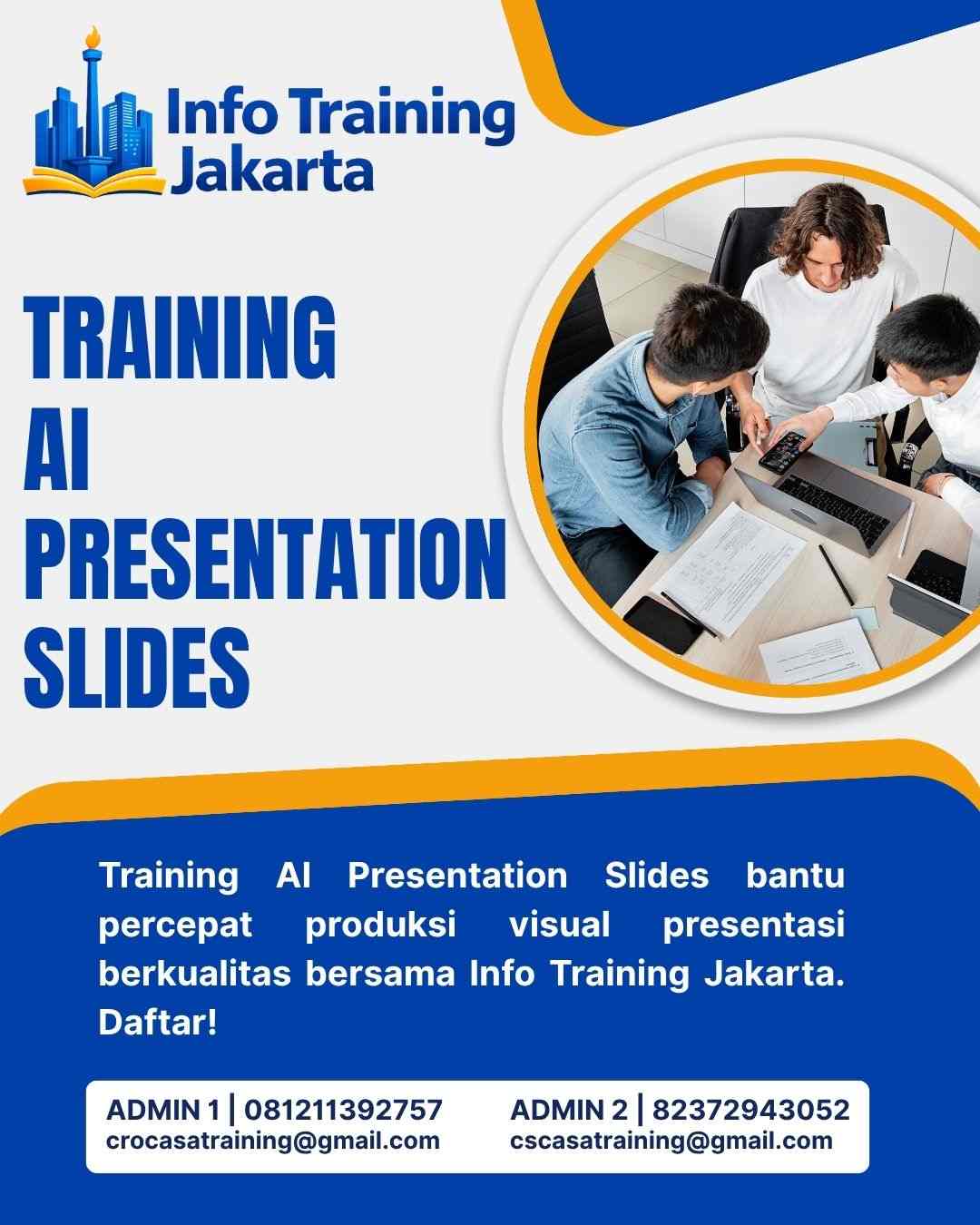 pelatihan AI PRESENTATION SLIDES di jakarta