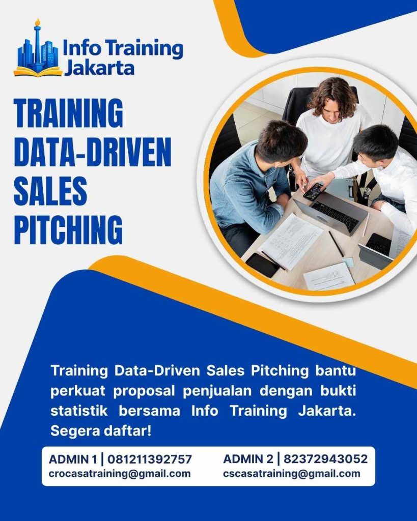 pelatihan DATA-DRIVEN SALES PITCHING di jakarta