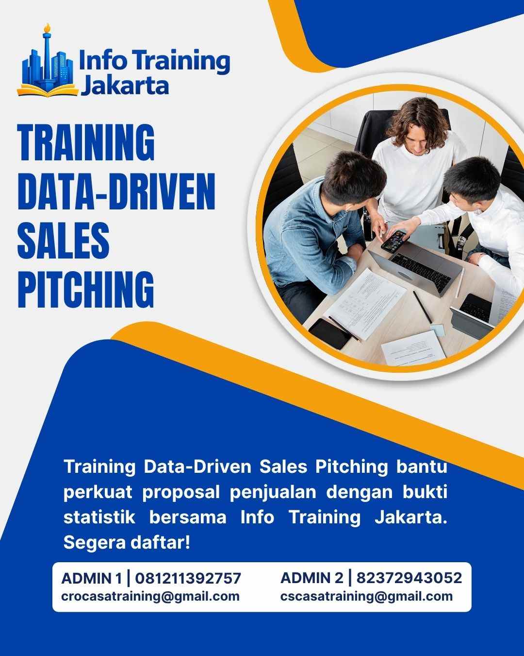 pelatihan DATA-DRIVEN SALES PITCHING di jakarta