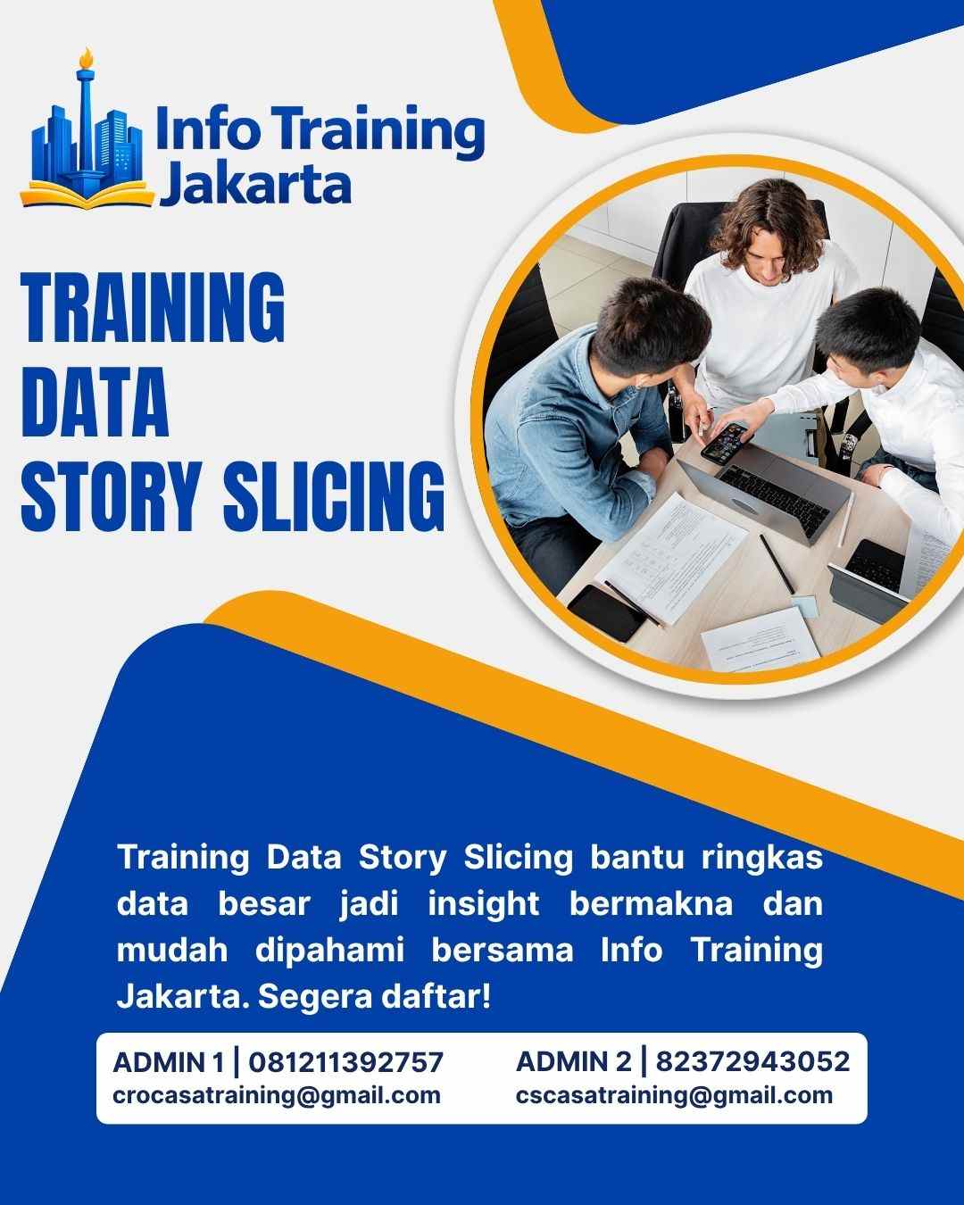 pelatihan Data Story Slicing di jakarta