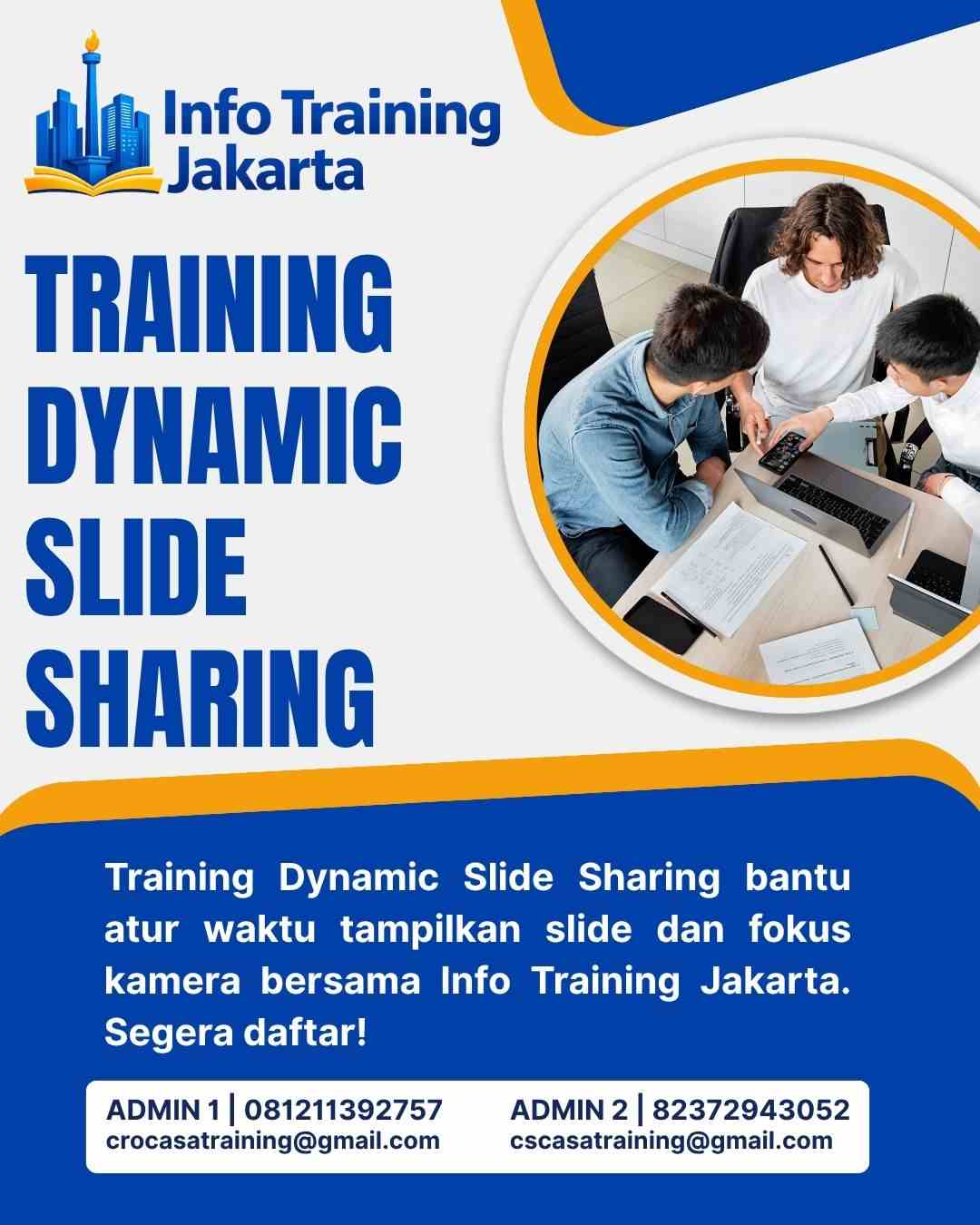 pelatihan DYNAMIC SLIDE SHARING di jakarta