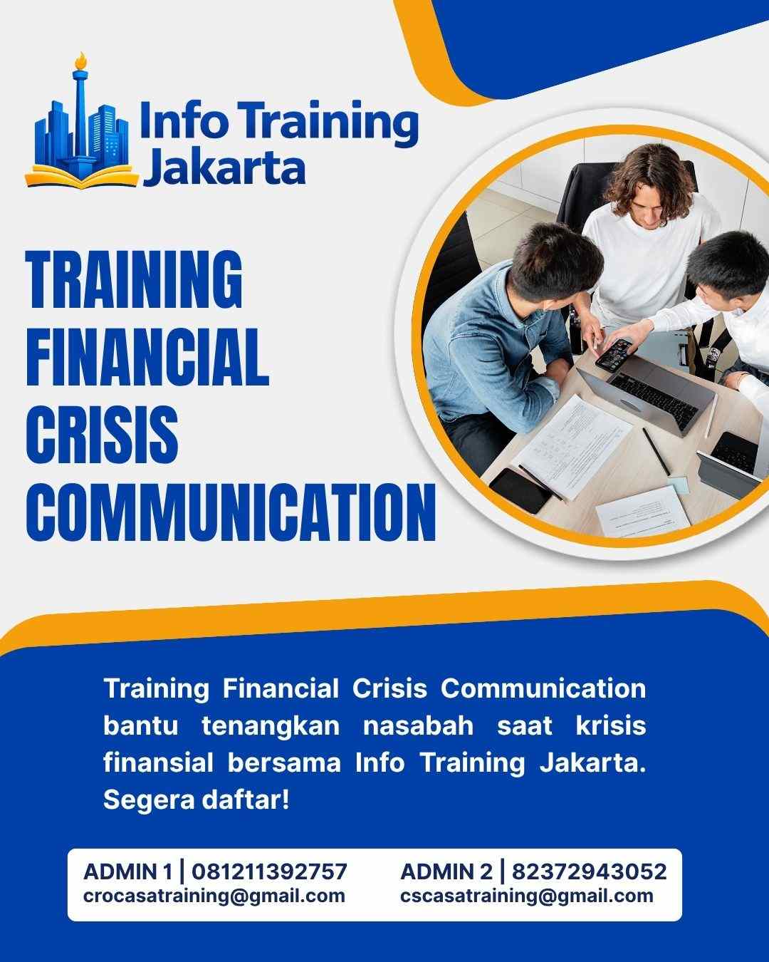 pelatihan FINANCIAL CRISIS COMMUNICATION di jakarta
