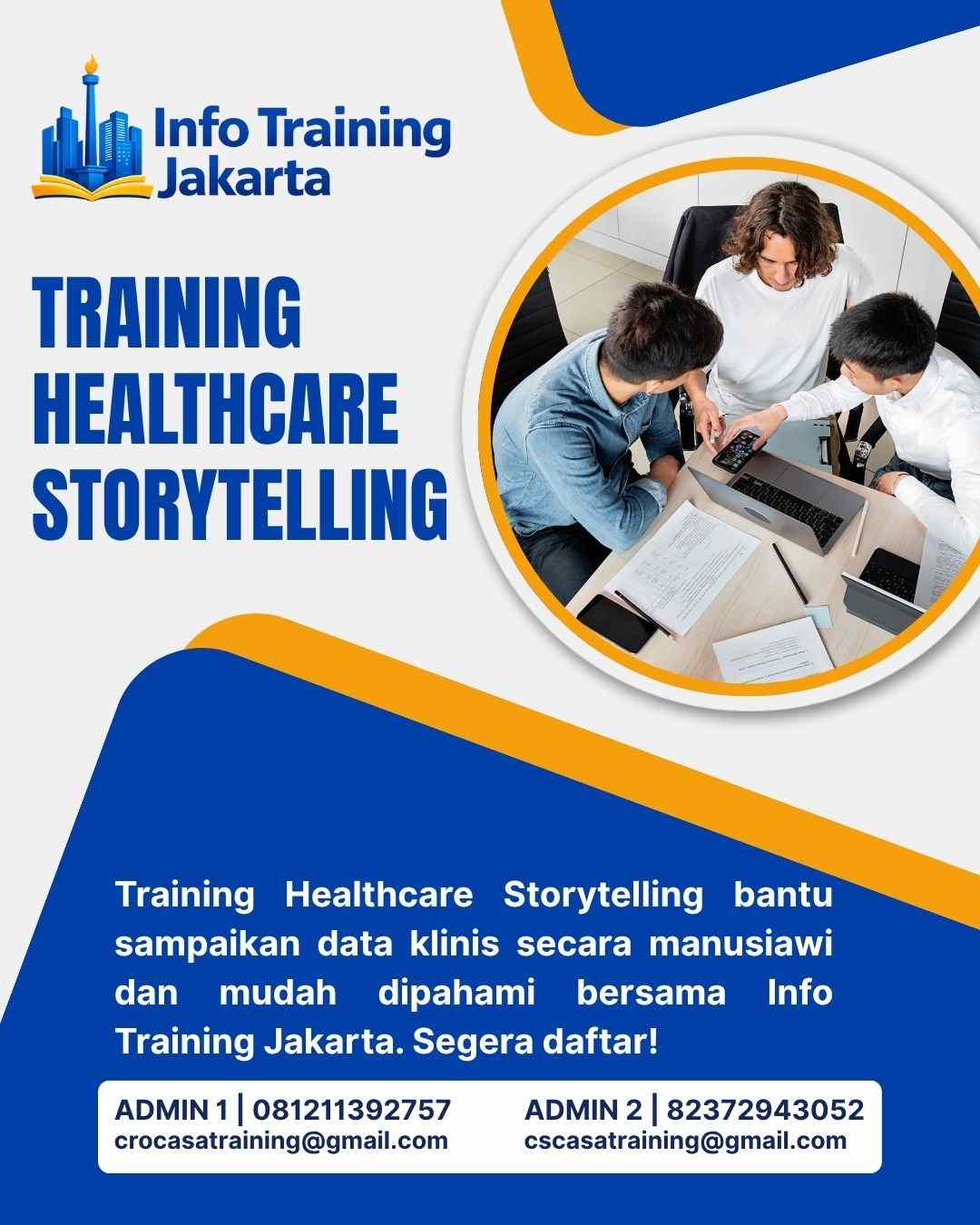 pelatihan HEALTHCARE STORYTELLING di jakarta