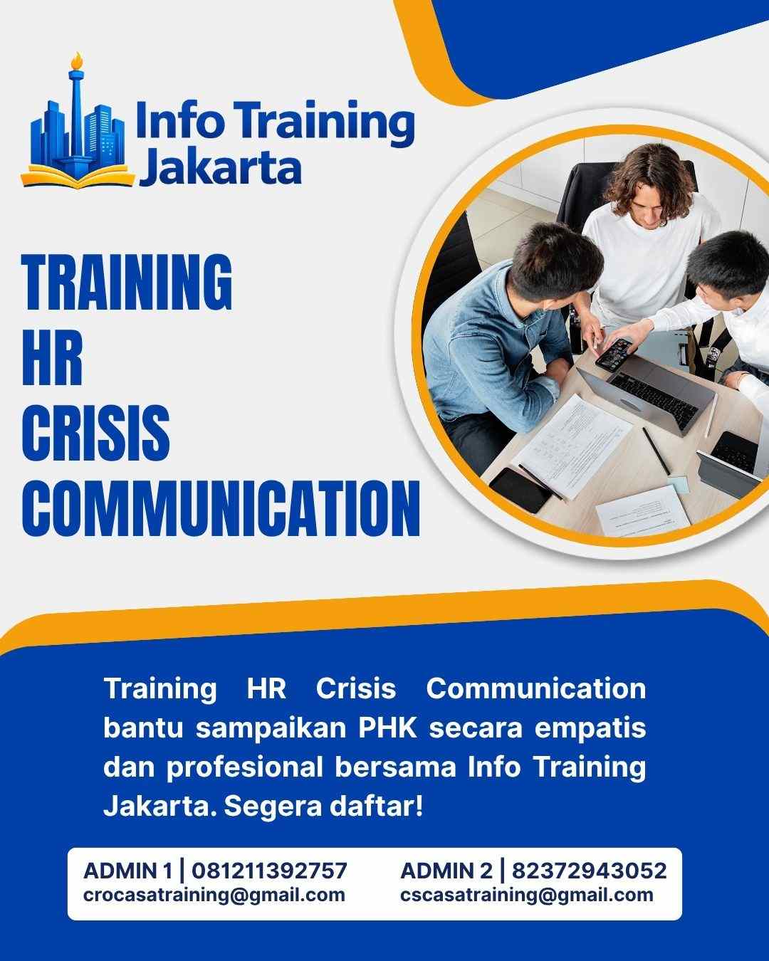 pelatihan HR CRISIS COMMUNICATION di jakarta