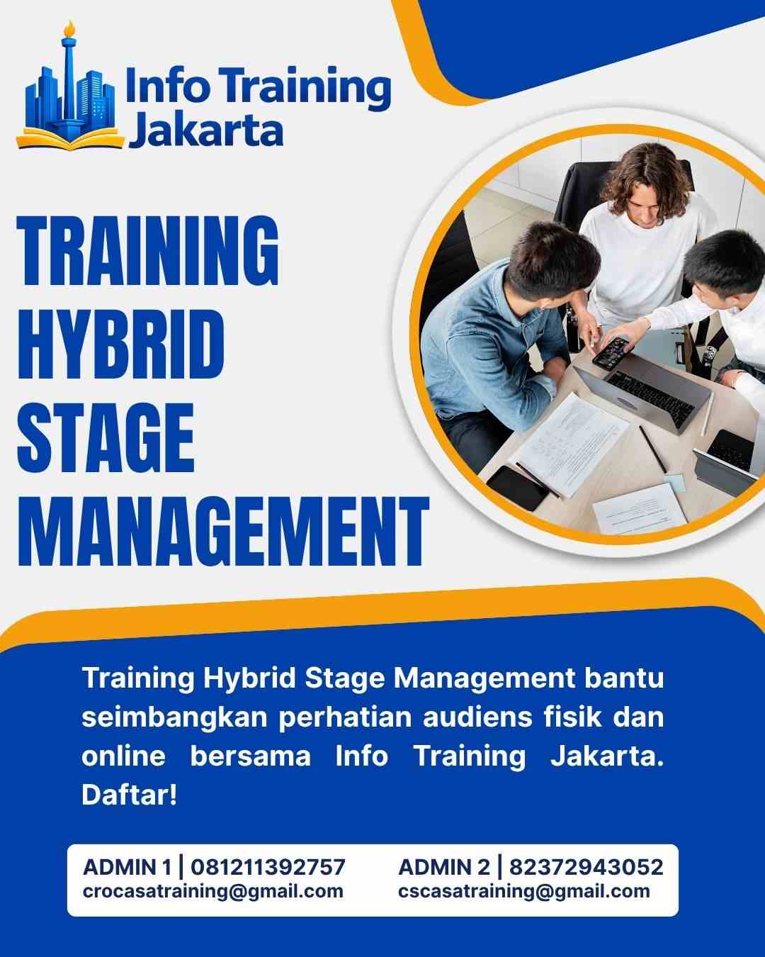 pelatihan HYBRID STAGE MANAGEMENT di jakarta