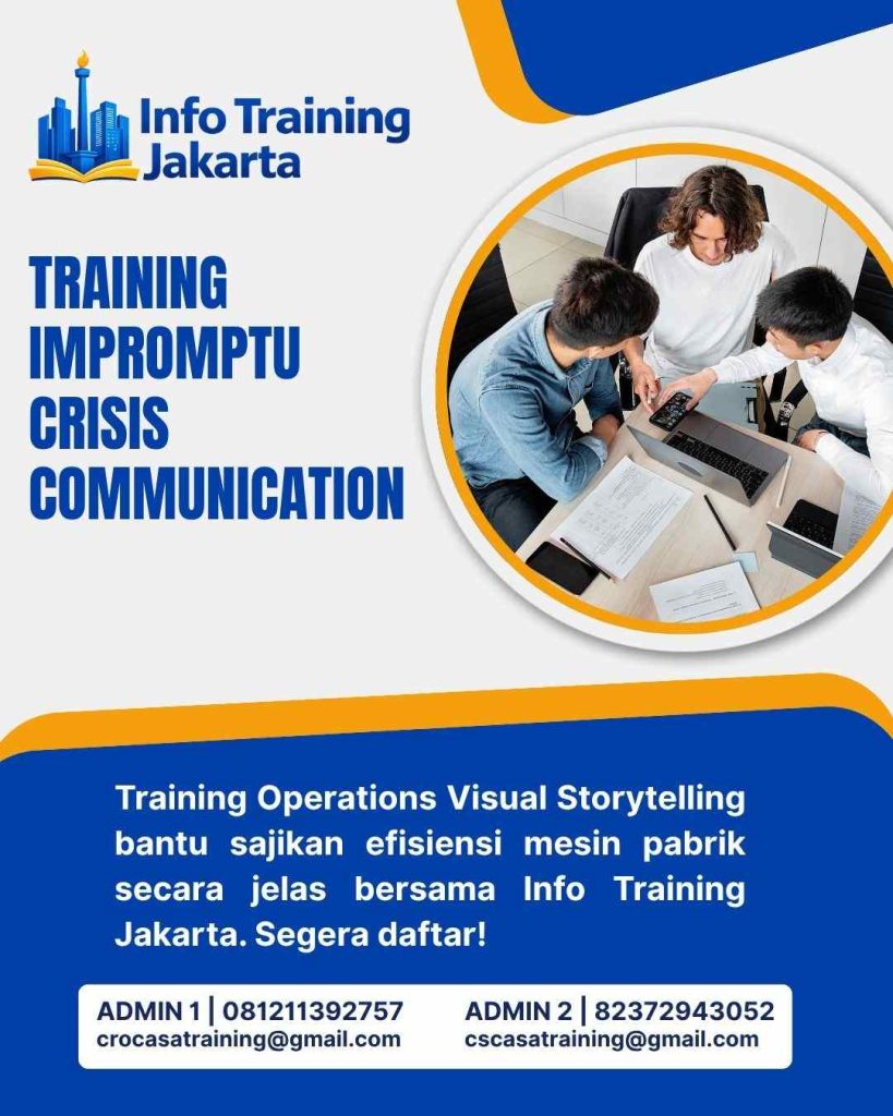 pelatihan IMPROMPTU CRISIS COMMUNICATION di jakarta