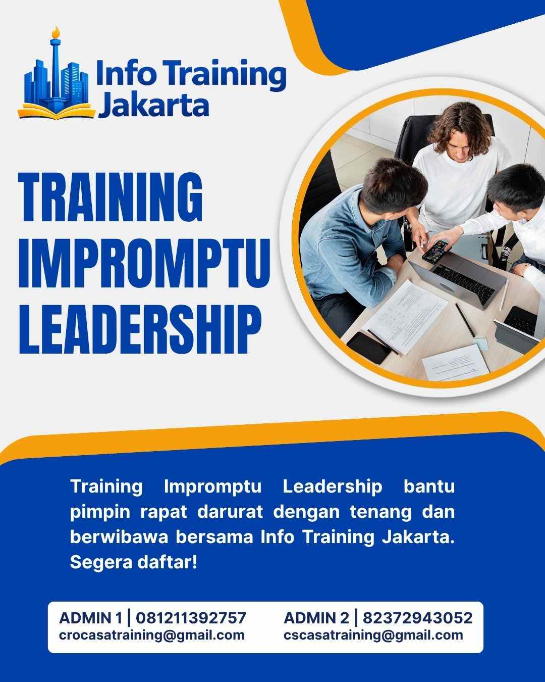 pelatihan IMPROMPTU LEADERSHIP di jakarta