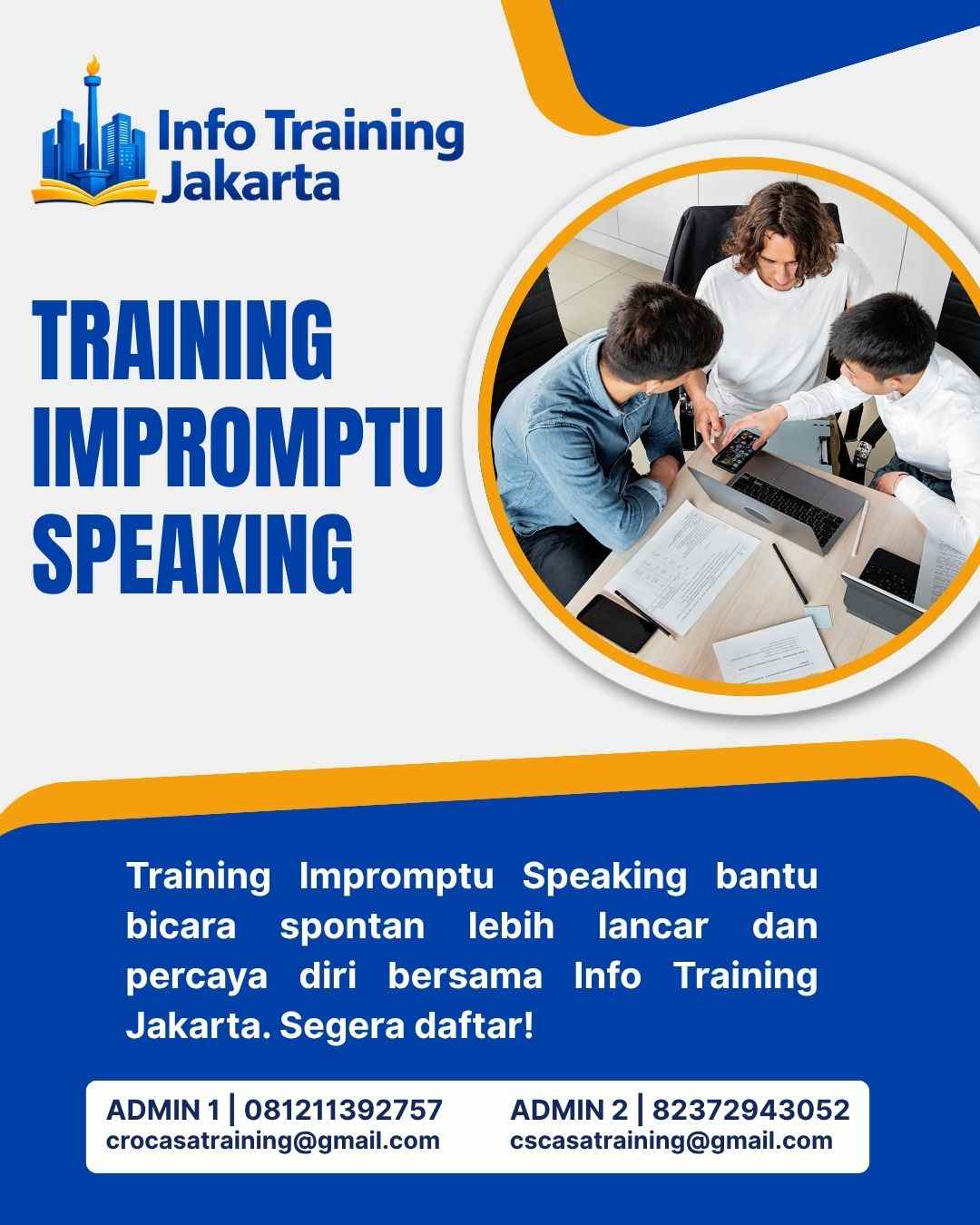 pelatihan IMPROMPTU SPEAKING di jakarta