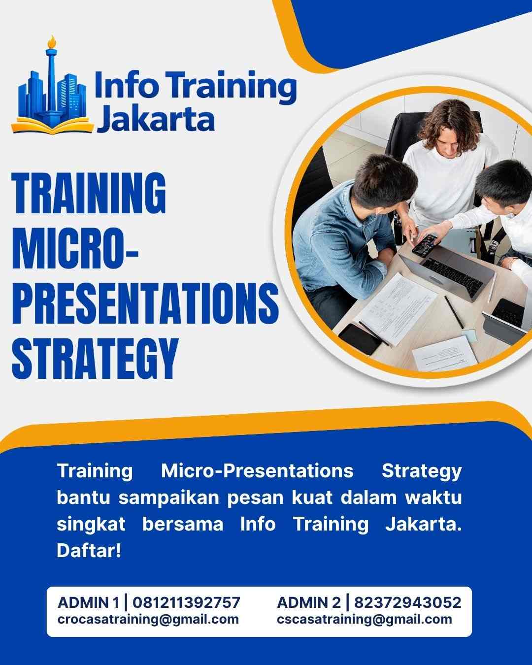 pelatihan MICRO-PRESENTATIONS STRATEGY di jakarta