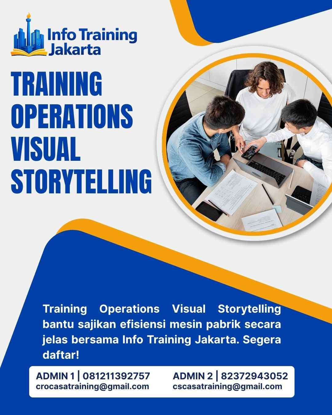 pelatihan OPERATIONS VISUAL STORYTELLING di jakarta