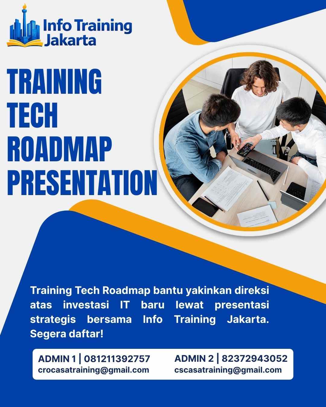 pelatihan TECH ROADMAP PRESENTATION di jakarta