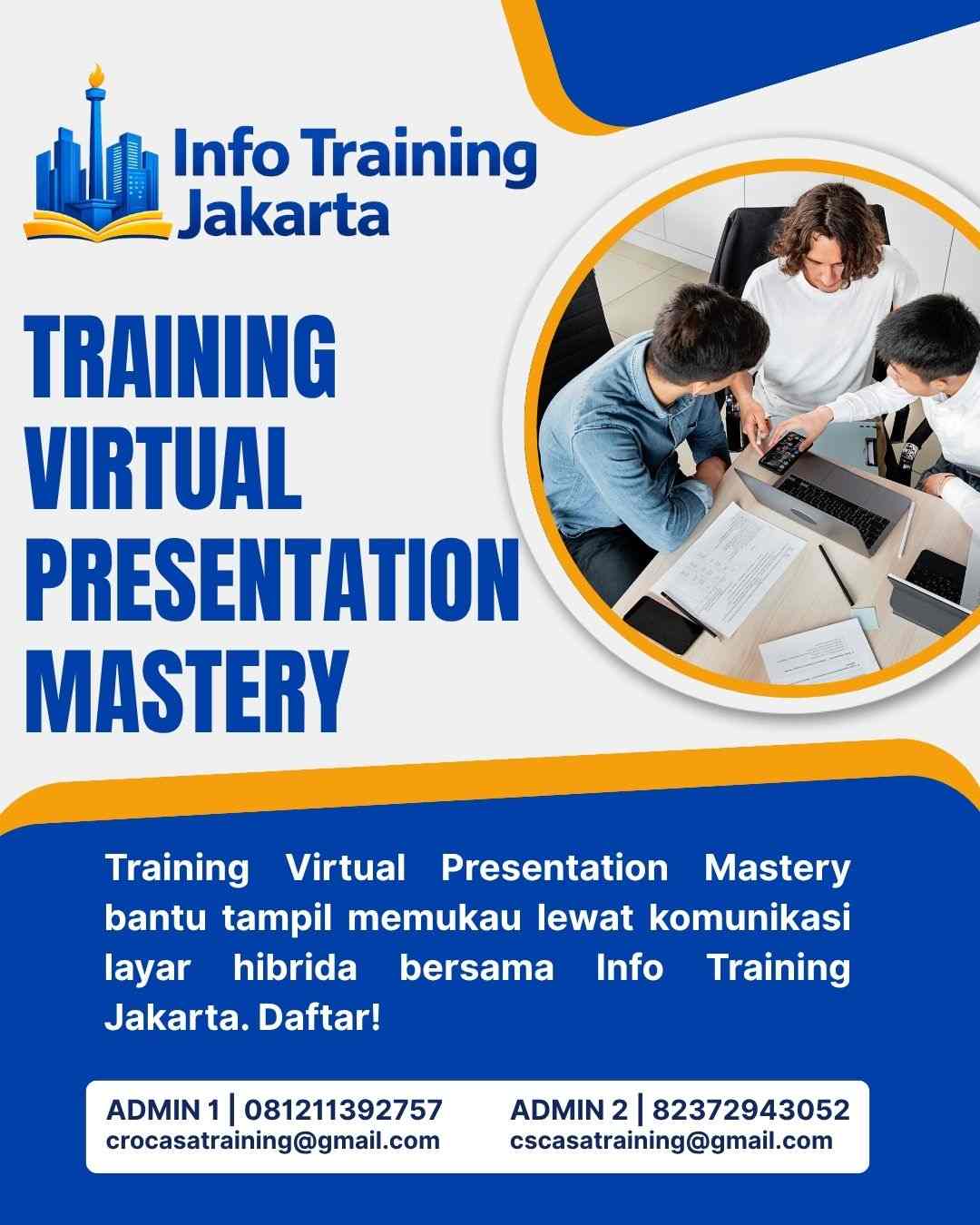 pelatihan VIRTUAL PRESENTATION MASTERY di jakarta