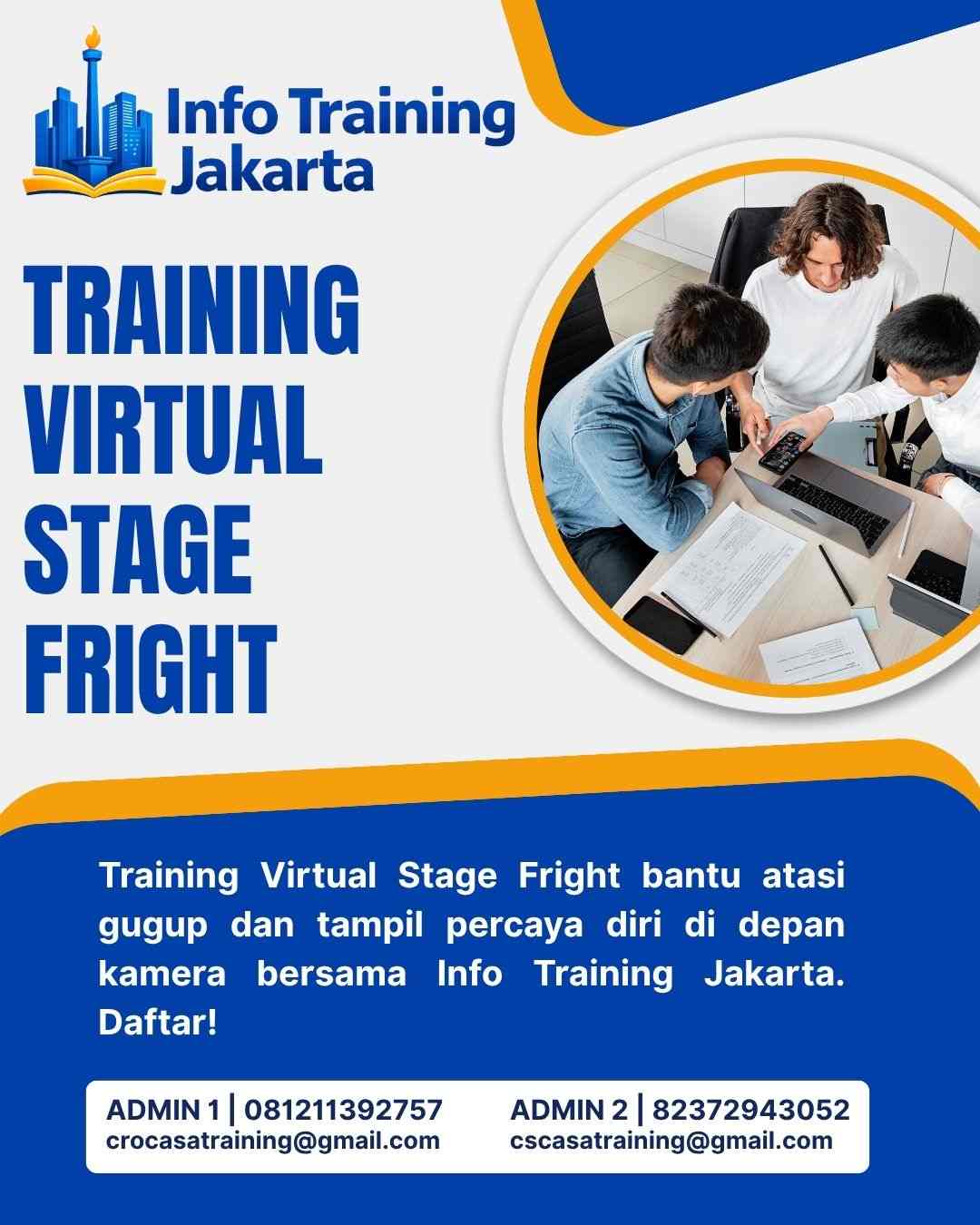 pelatihan VIRTUAL STAGE FRIGHT di jakarta