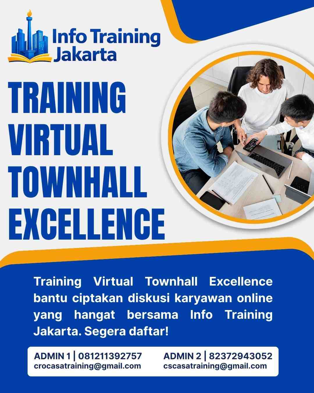 pelatihan Virtual Townhall Excellence di jakarta