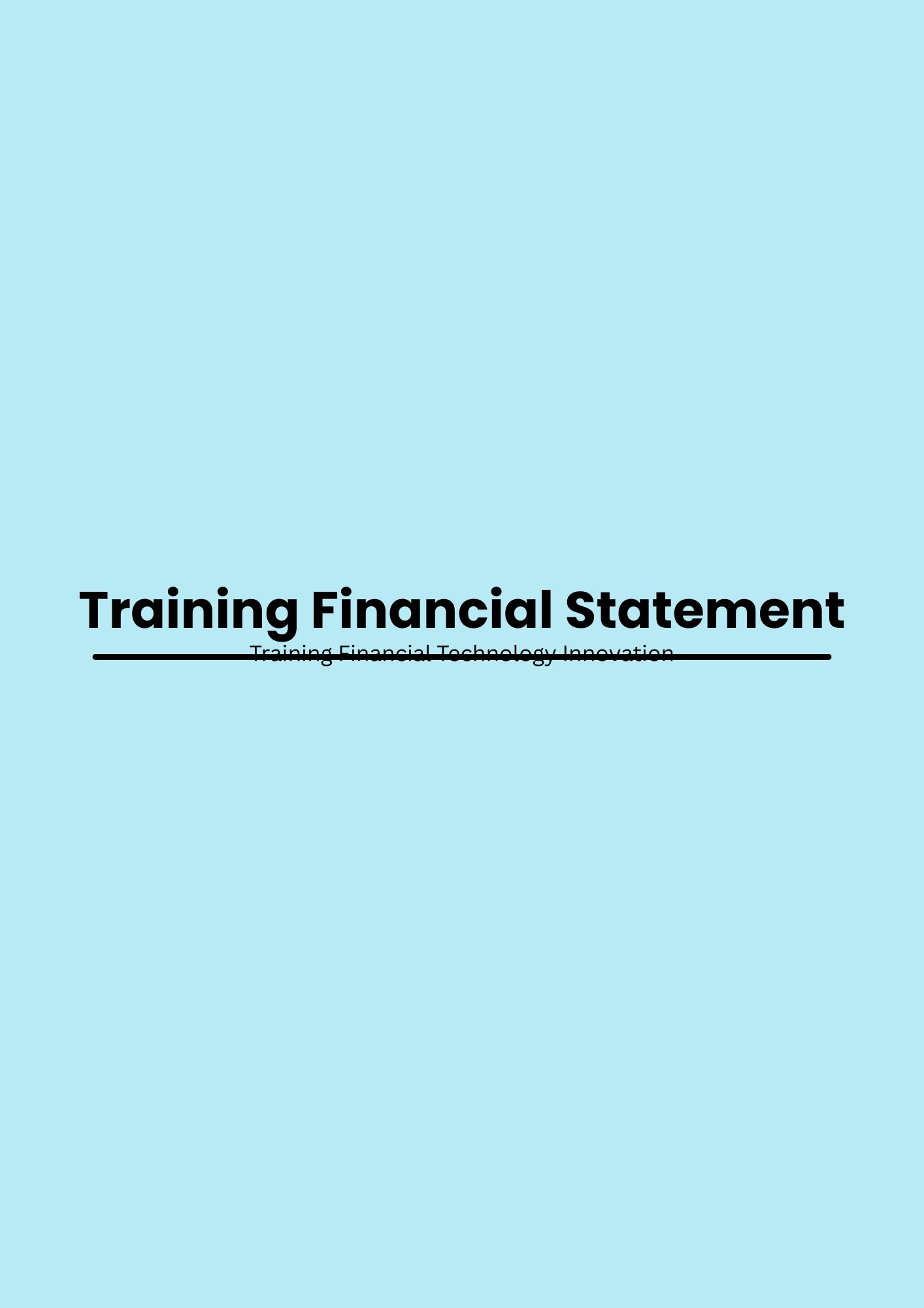 pelatihan Financial Statement di bandung