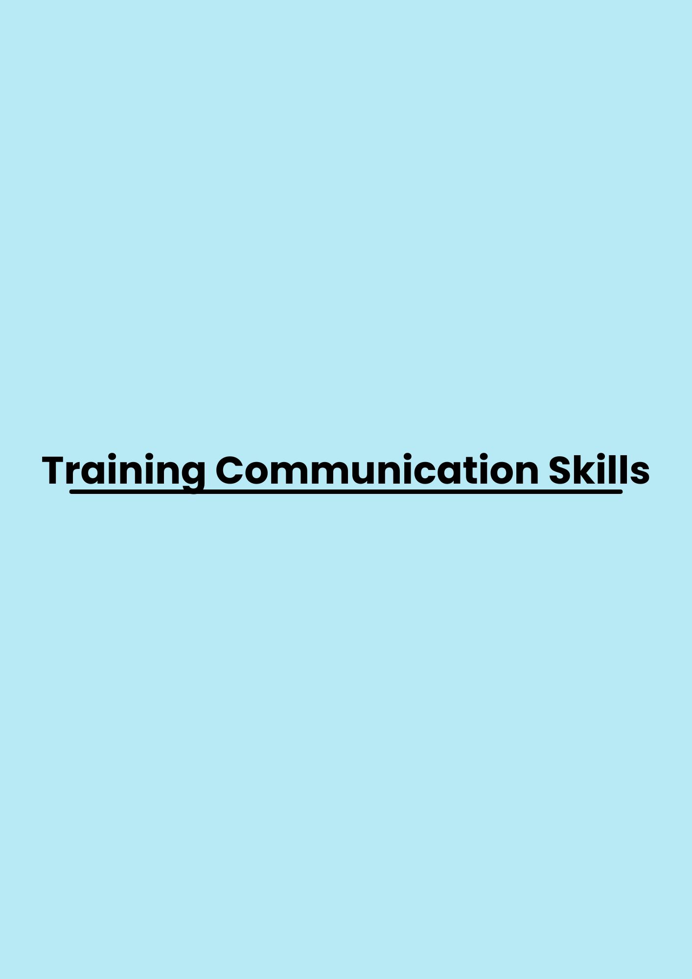 pelatihan Communication Skills di bandung