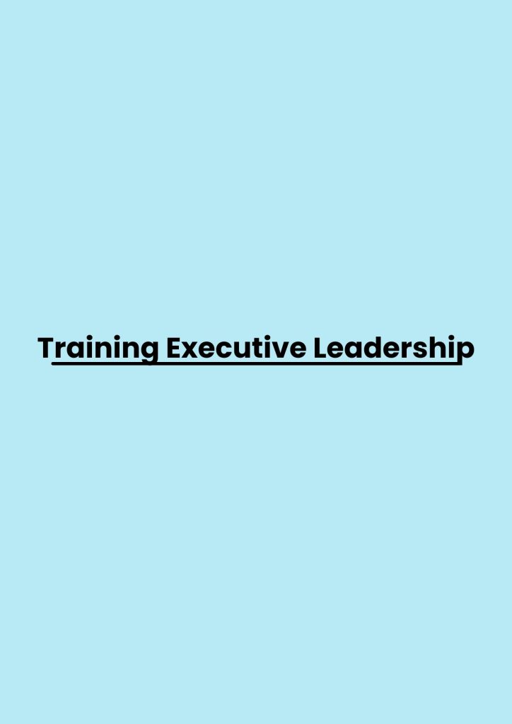 pelatihan Executive Leadership di bandung