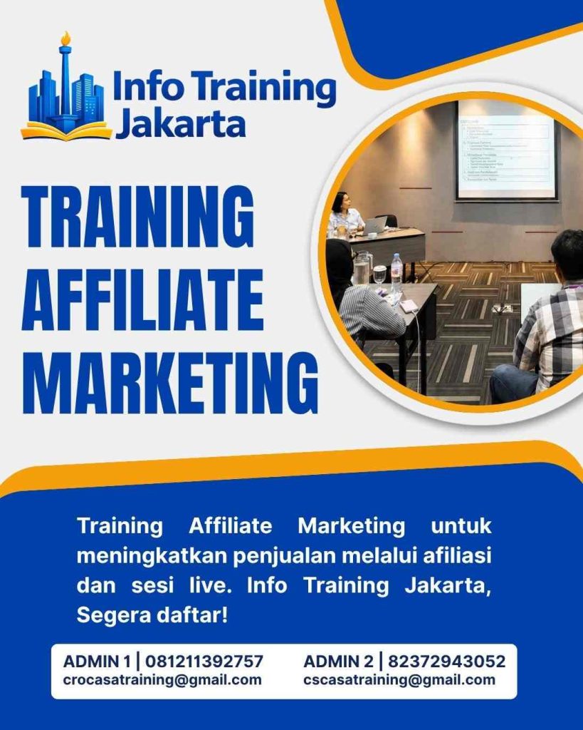 pelatihan AFFILIATE MARKETING di jakarta