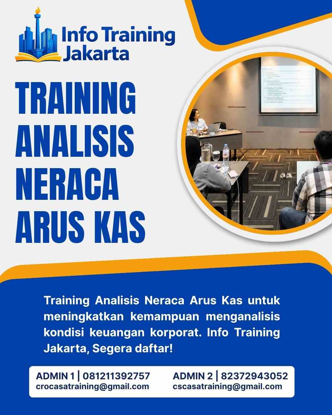 pelatihan ANALISIS NERACA ARUS KAS di jakarta