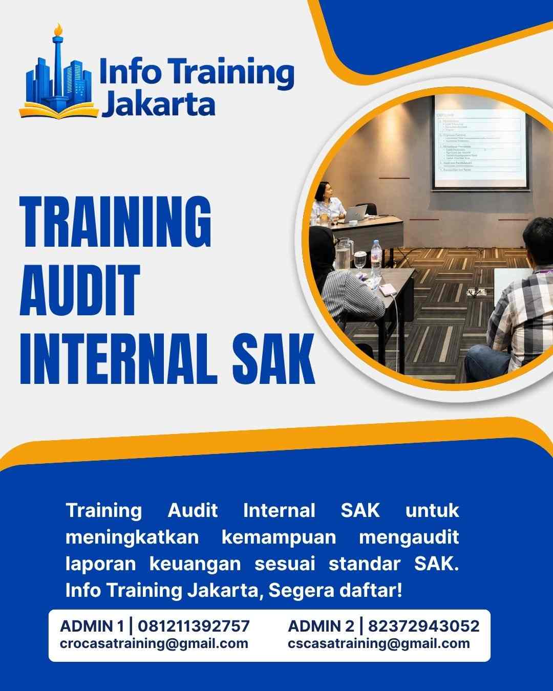 pelatihan AUDIT INTERNAL SAK di jakarta