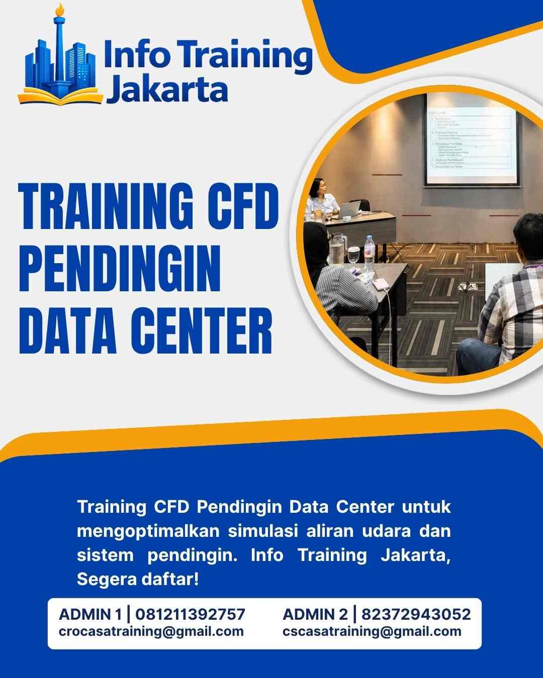 pelatihan CFD PENDINGIN DATA CENTER di jakarta