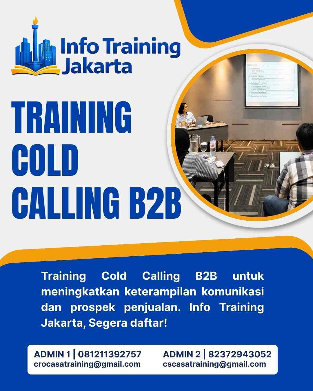 pelatihan COLD CALLING B2B di jakarta