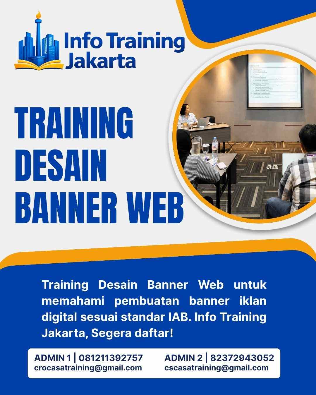 pelatihan DESAIN BANNER WEB di jakarta