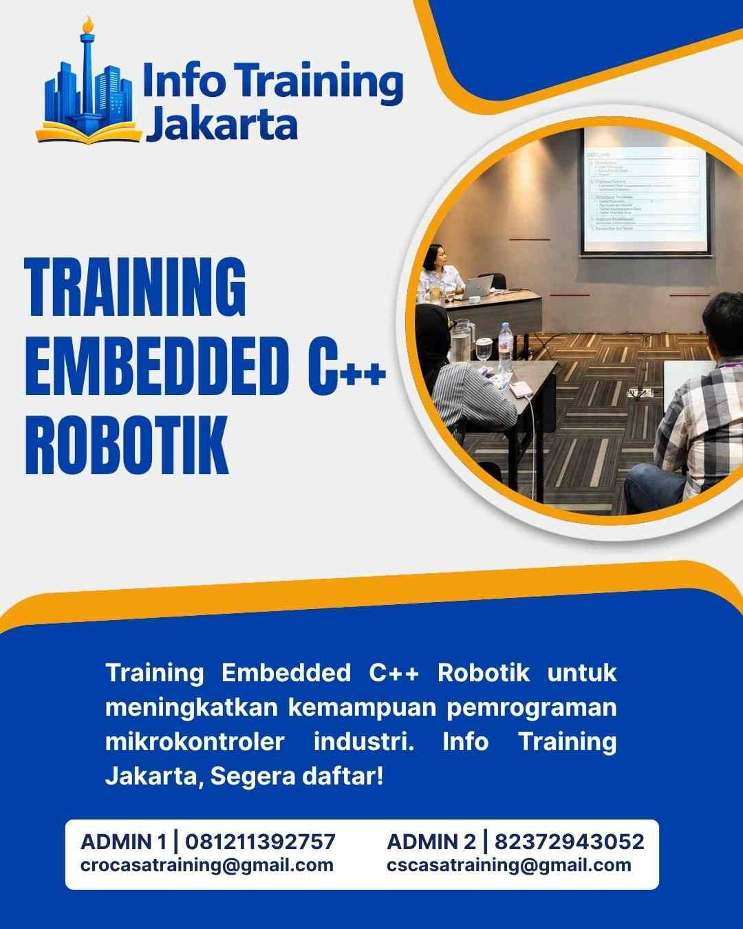 pelatihan EMBEDDED C++ ROBOTIK di jakarta