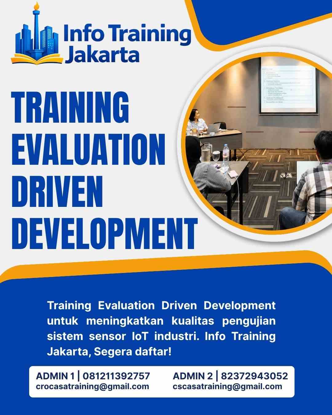 pelatihan EVALUATION DRIVEN DEVELOPMENT di jakarta
