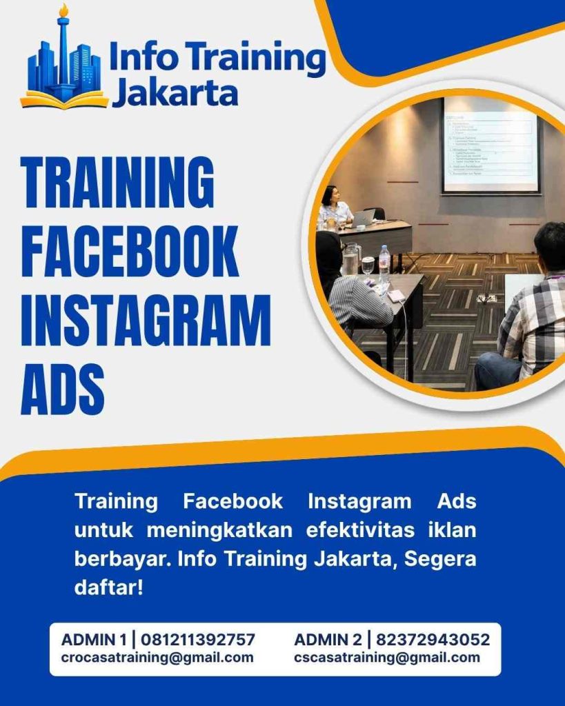 pelatihan FACEBOOK INSTAGRAM ADS di jakarta