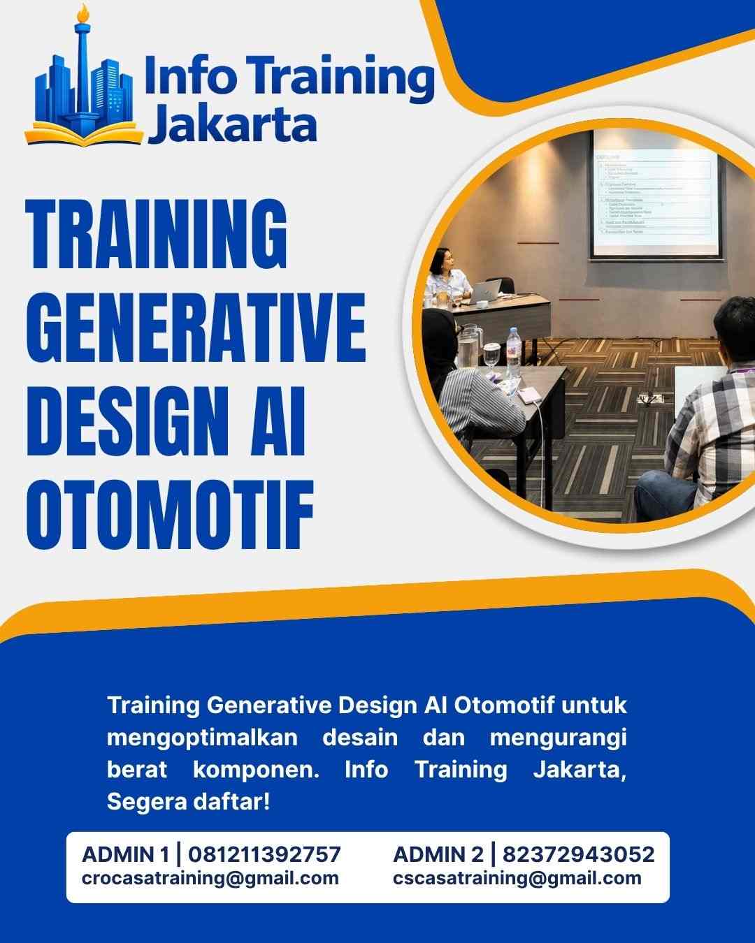 pelatihan GENERATIVE DESIGN AI OTOMOTIF di jakarta