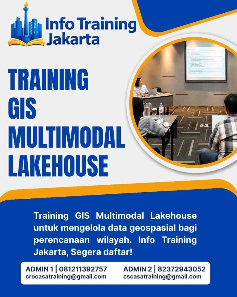 pelatihan GIS MULTIMODAL LAKEHOUSE di jakarta