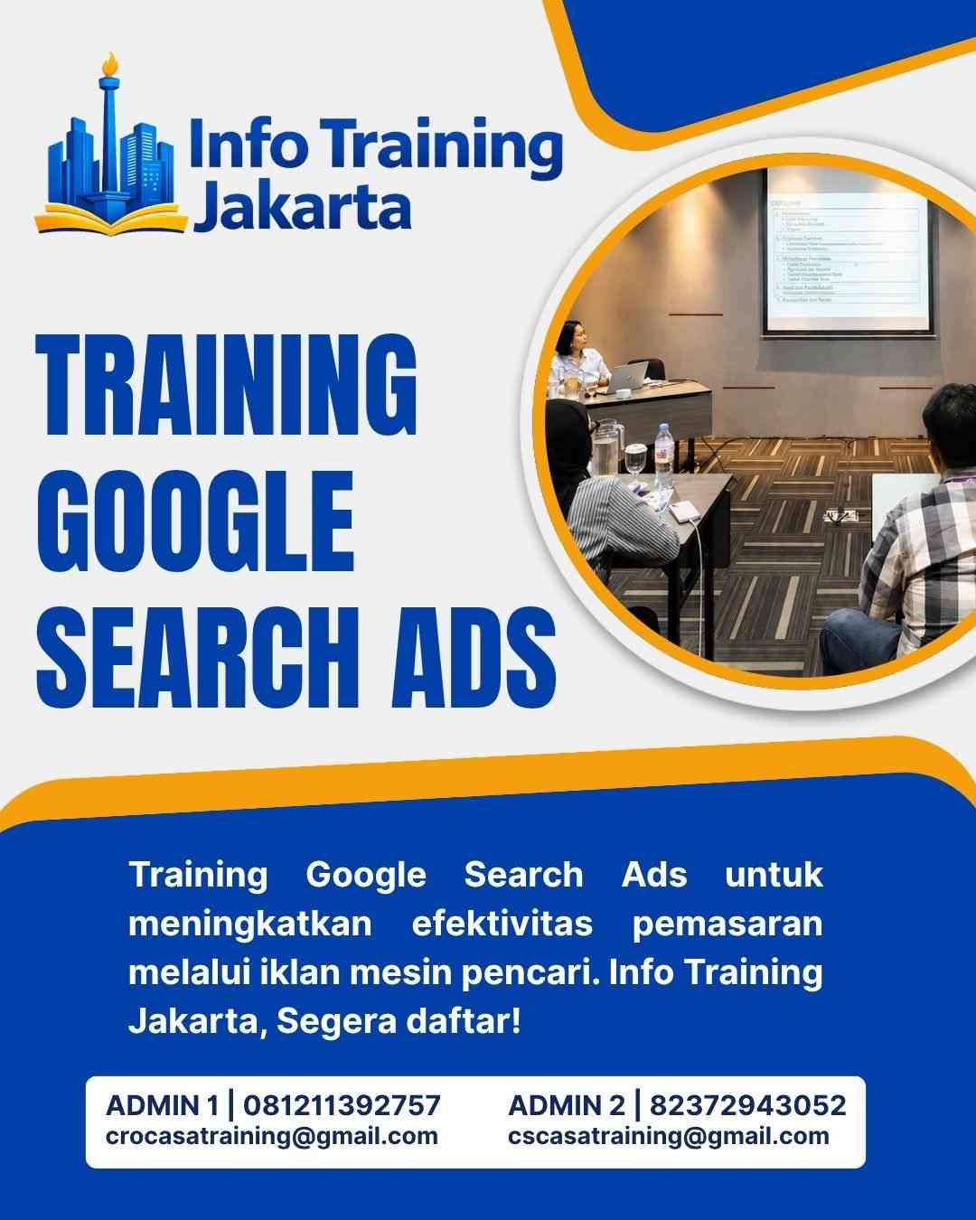pelatihan GOOGLE SEARCH ADS di jakarta