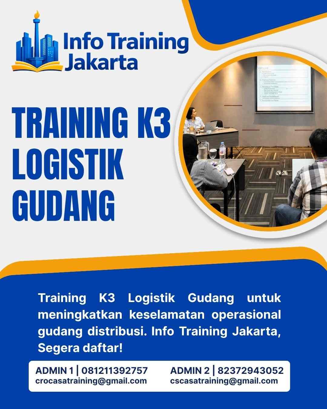 pelatihan K3 LOGISTIK GUDANG di jakarta