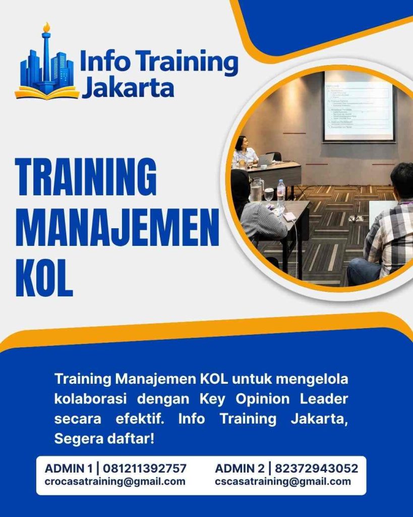 pelatihan MANAJEMEN KOL di jakarta