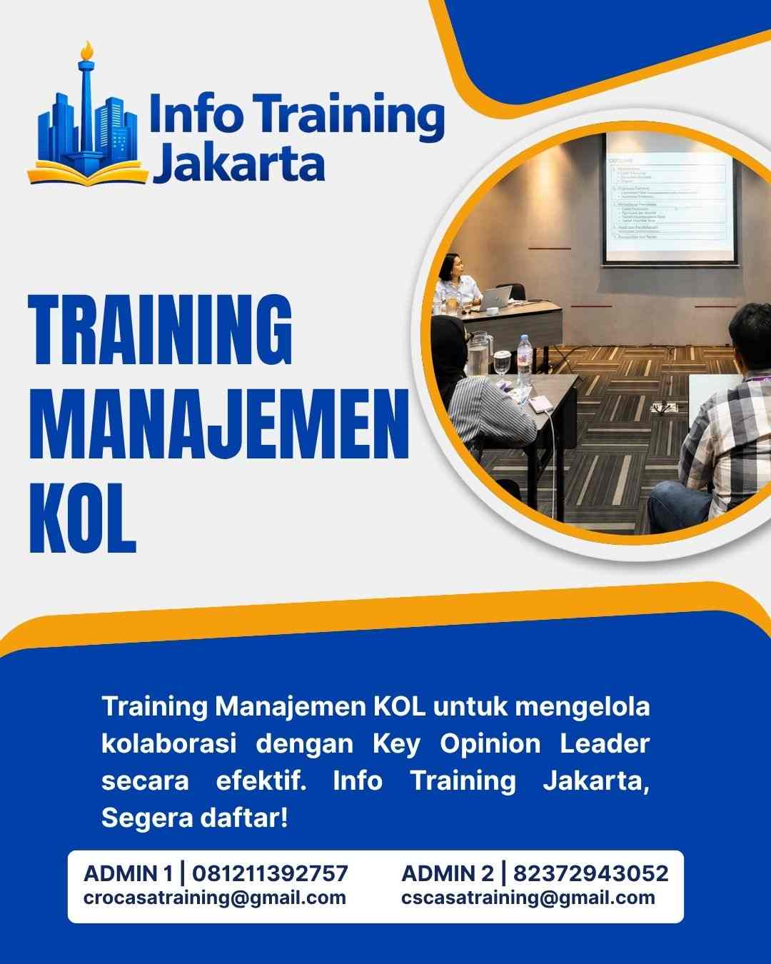 pelatihan MANAJEMEN KOL di jakarta