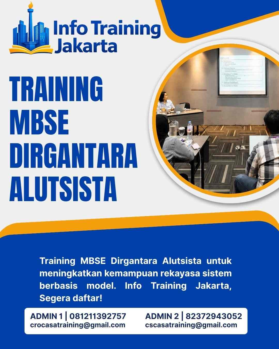 pelatihan MBSE DIRGANTARA ALUTSISTA di jakarta