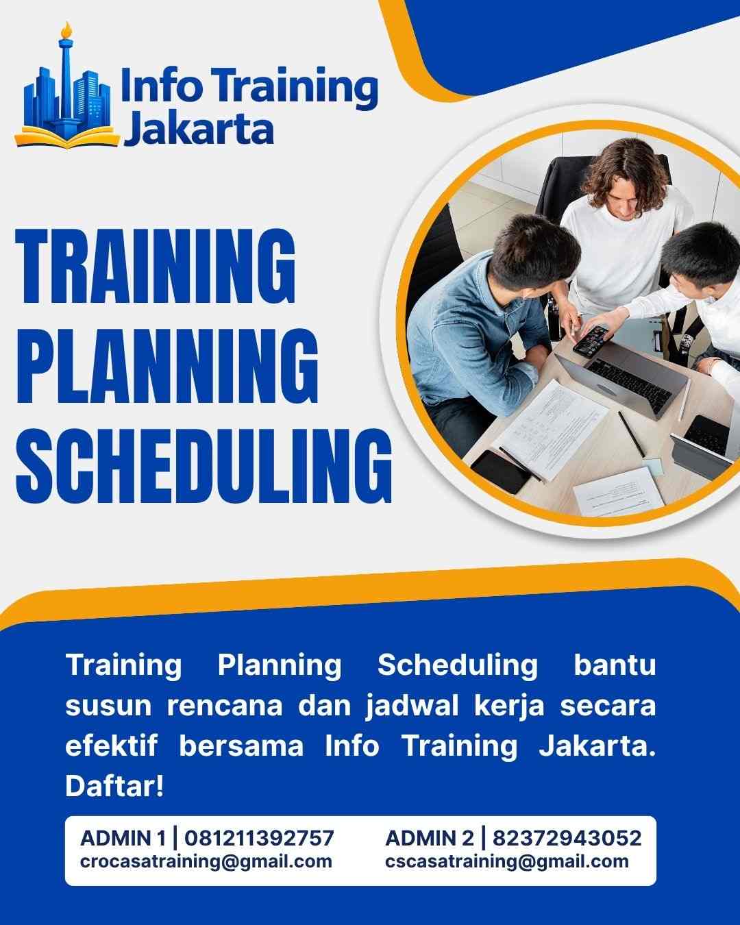 pelatihan PLANNING SCHEDULING di jakarta