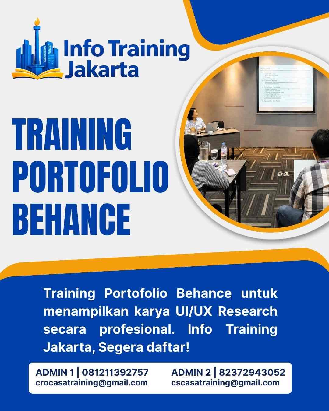pelatihan PORTOFOLIO BEHANCE di jakarta