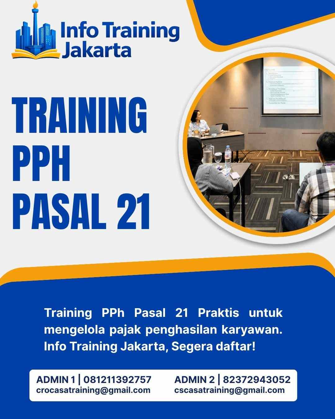 pelatihan PPH PASAL 21 di jakarta