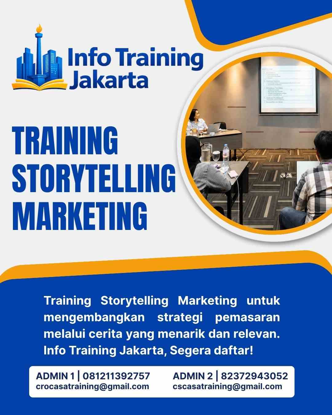 pelatihan STORYTELLING MARKETING di jakarta