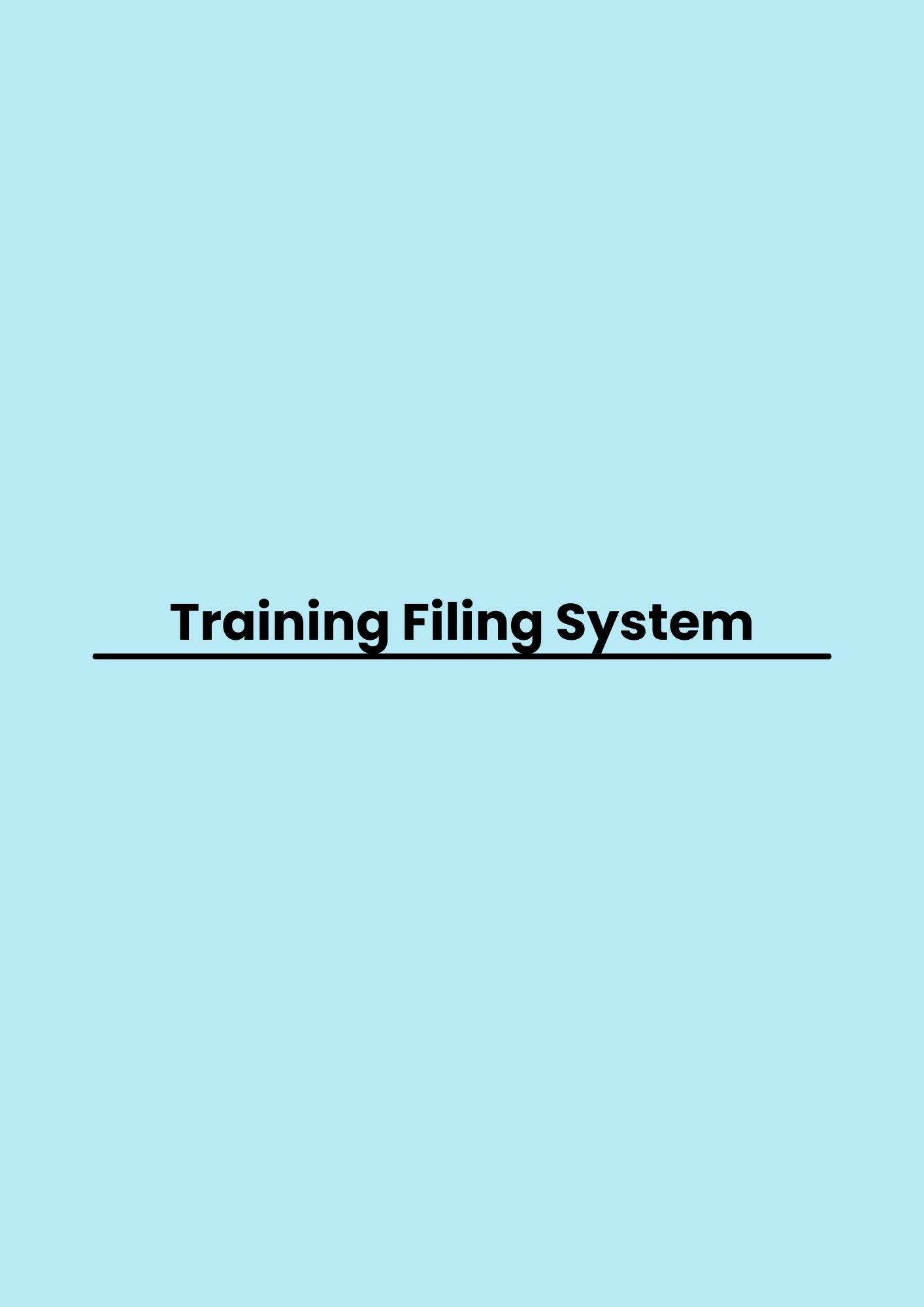 pelatihan Filing System di bandung