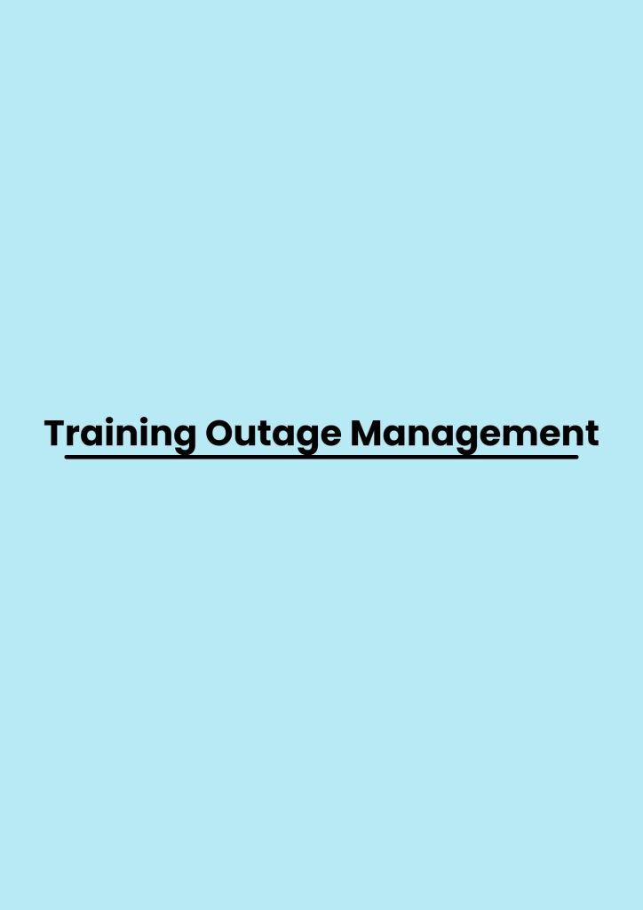 pelatihan Outage Management di bandung